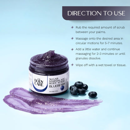 The Body Care Blueberry Marmalade Sugar Scrub