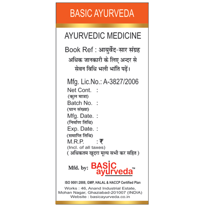 Basic Ayurveda Shweta Parpati
