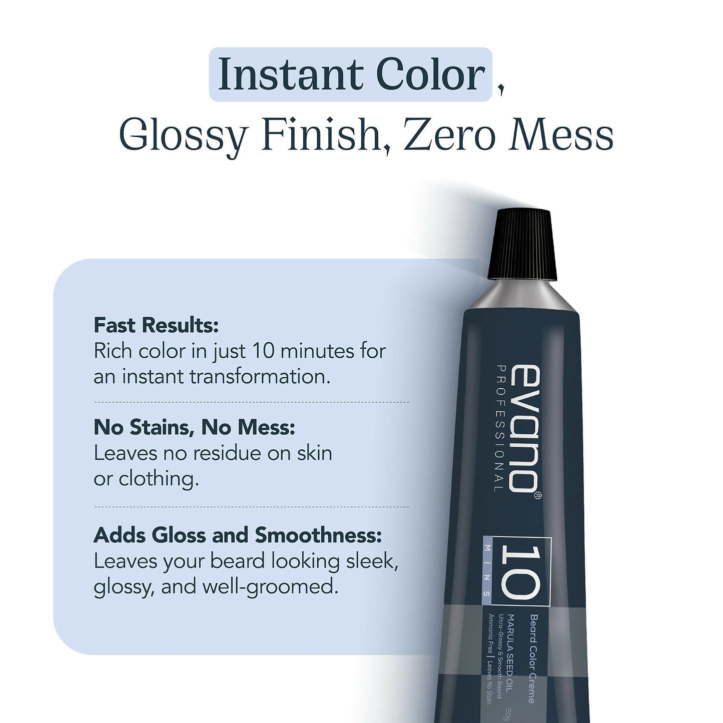Evano Professional Beard Color For Men-Dark Brown