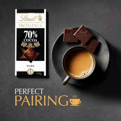 Lindt Excellence 70% Cocoa Dark Chocolate