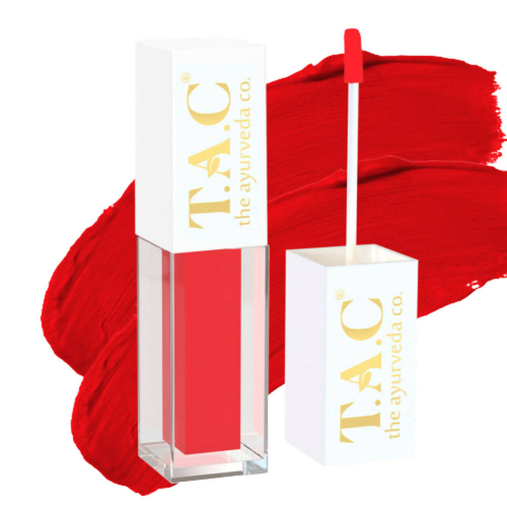 T.A.C - The Ayurveda Co. Liquid Matte Miss Red Lipstick