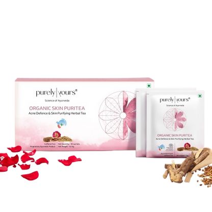 Purely Yours Organic Skin Puritea Herbal Tea for Acne Defence & Skin Purifying