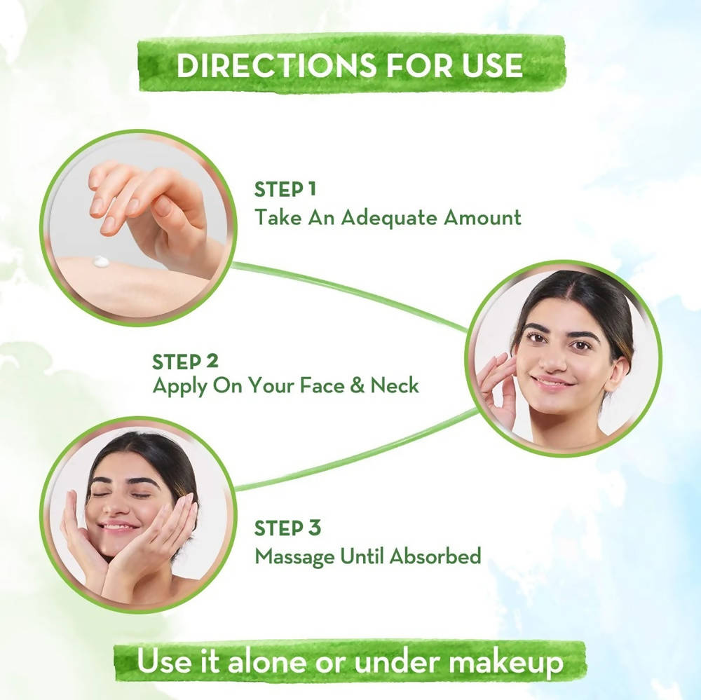 Mamaearth Rice Oil-Free Face Moisturizer With Rice Water & Niacinamide - 80 gms