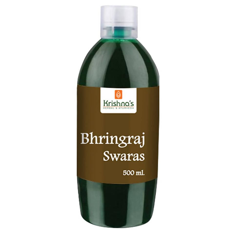 Krishna's Herbal & Ayurveda Bhringraj Swaras - 500 ml