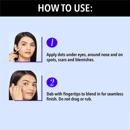 Blue Heaven Flawless Liquid Concealer Caramel