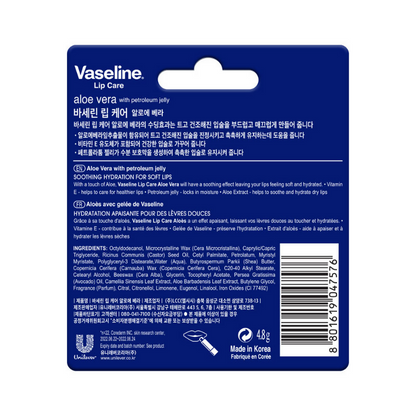 Vaseline Lip Care Lip Balm Stick - Aloe Vera