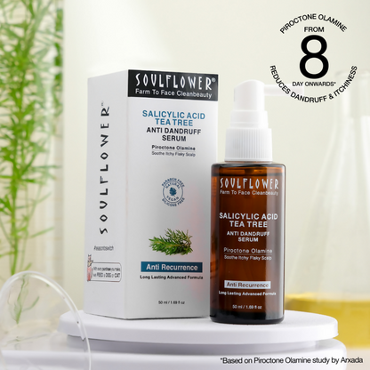 Soulflower Anti Dandruff Hair Serum with Salicylic acid