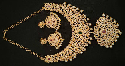 Uncuts Bridal Necklace Set