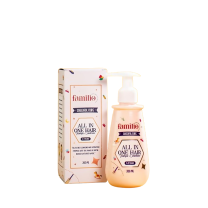 Familio Cheerful Cubs All In One Hair Shampoo & Conditioner