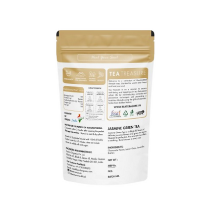 Tea Treasure Jasmine Loose Leaf Green Tea