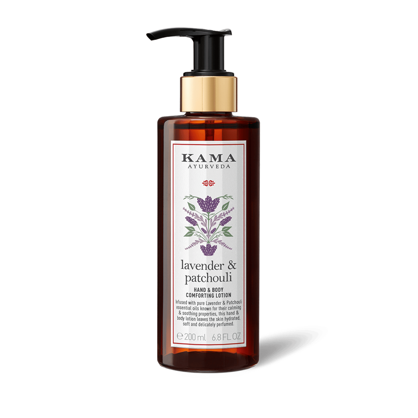 Kama Ayurveda Lavender & Patchouli Soothing & Hydrating with Paraben Free Hand And Body Lotion