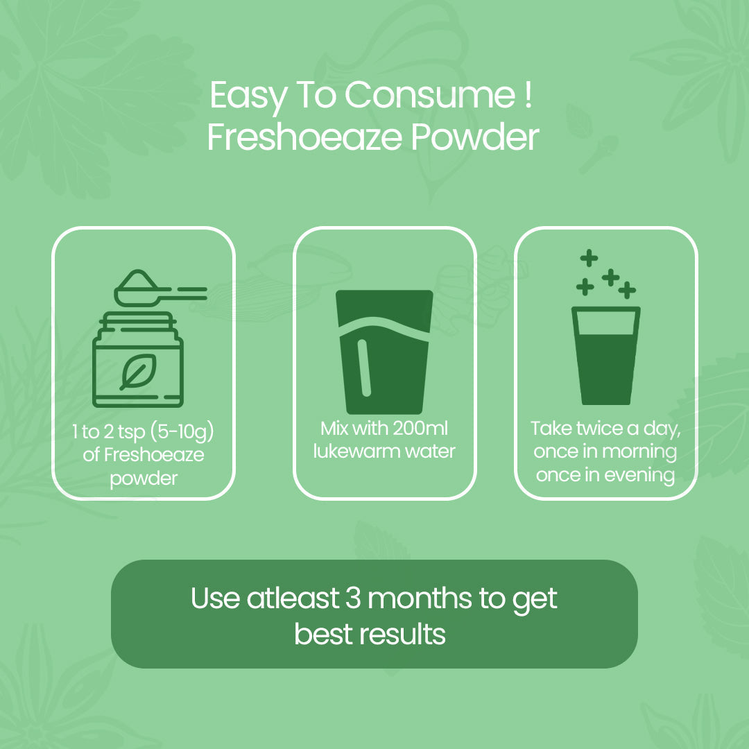 Krishna'S Herbal & Ayurveda Freshoeaze Powder