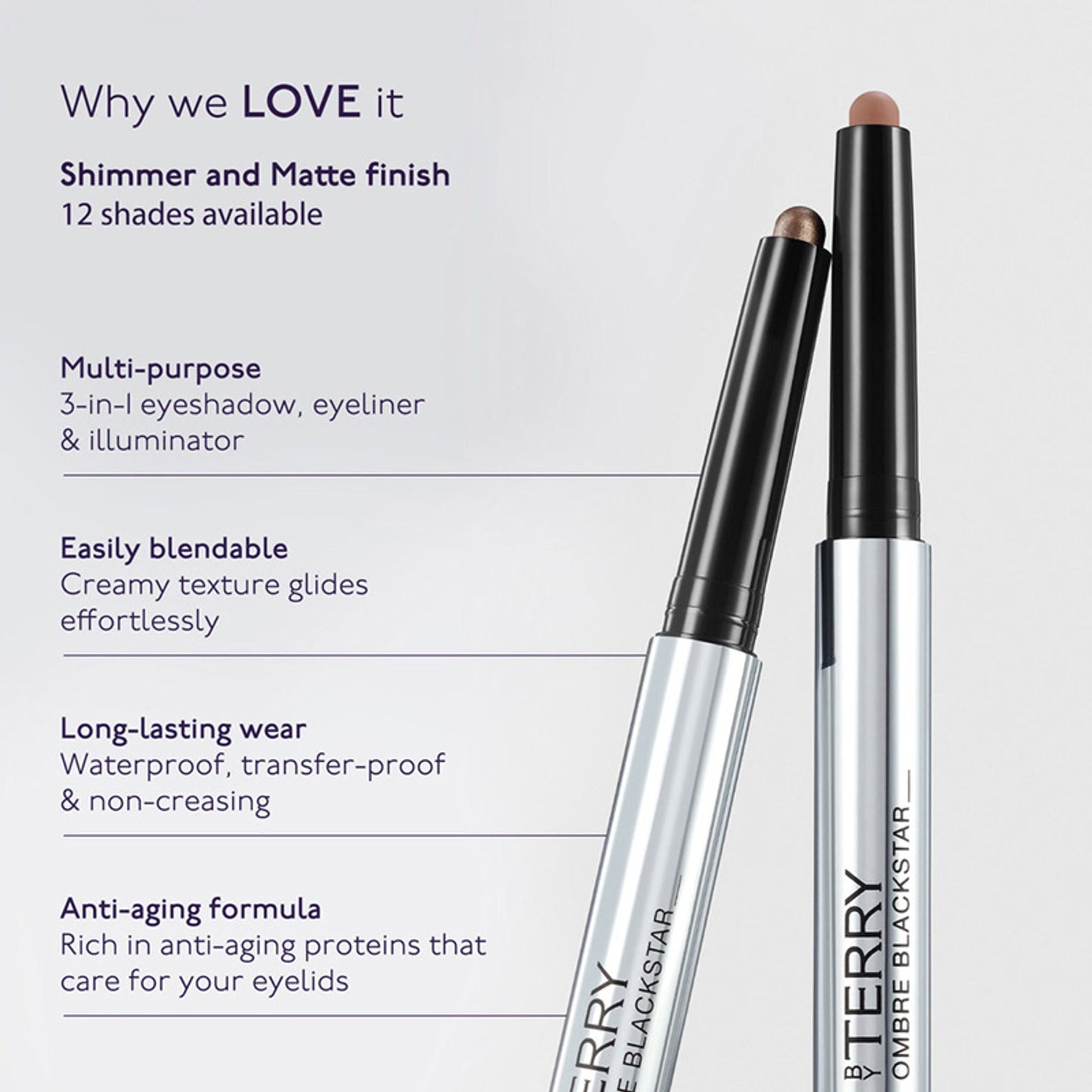 By Terry Ombre Blackstar Eyeshadow - 104 Matte Ash
