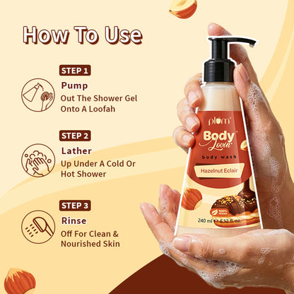 Plum BodyLovin' Hazelnut Eclair Body Wash