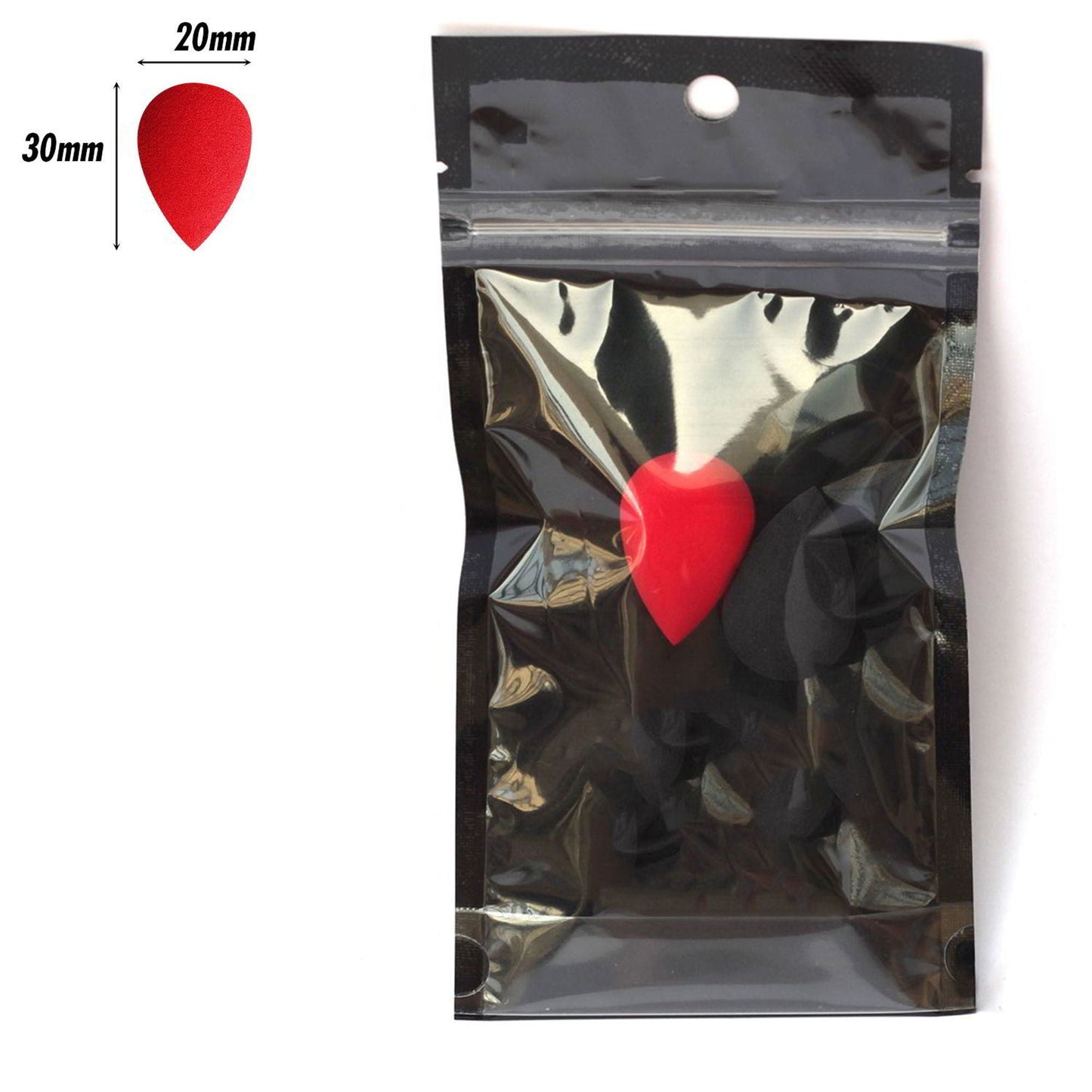 PAC Studio Mini Blender - Water Drop (2 Pcs) (Red + Black)