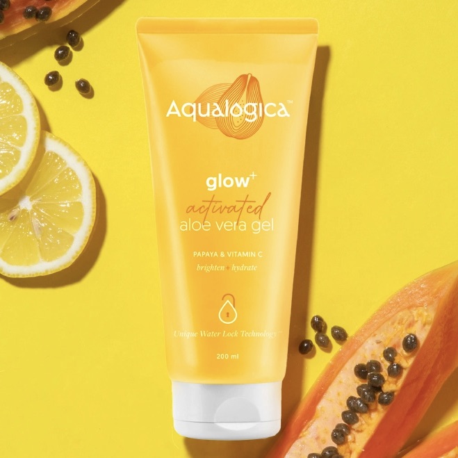 Aqualogica Glow+ Activated Aloe Vera Gel - 200 ml