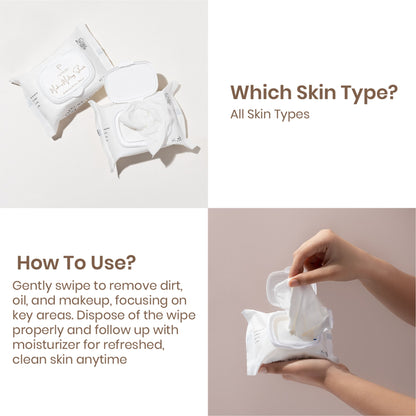 Personal Touch Skincare Skincare Makeup Remover & Melting Skin Care Wipes