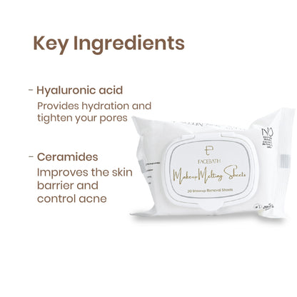 Personal Touch Skincare Skincare Makeup Remover & Melting Skin Care Wipes
