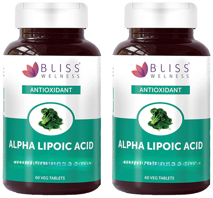 Bliss Welness Antioxidant Alpha Lipoic Acid Veg Tablet