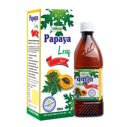 Sansu Papaya Leaf Juice - 500 ml