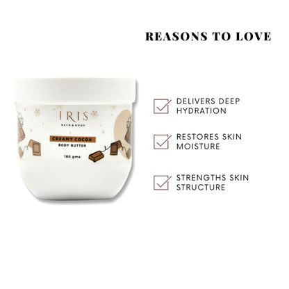 IRIS COSMETICS Bath & Body Creamy Cocoa Body Butter