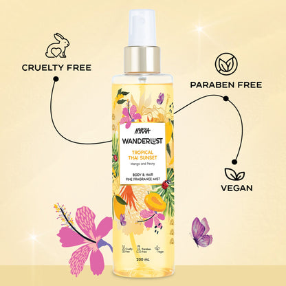 Wanderlust Fragrance Mist For Her - Tropical Thai Sunset