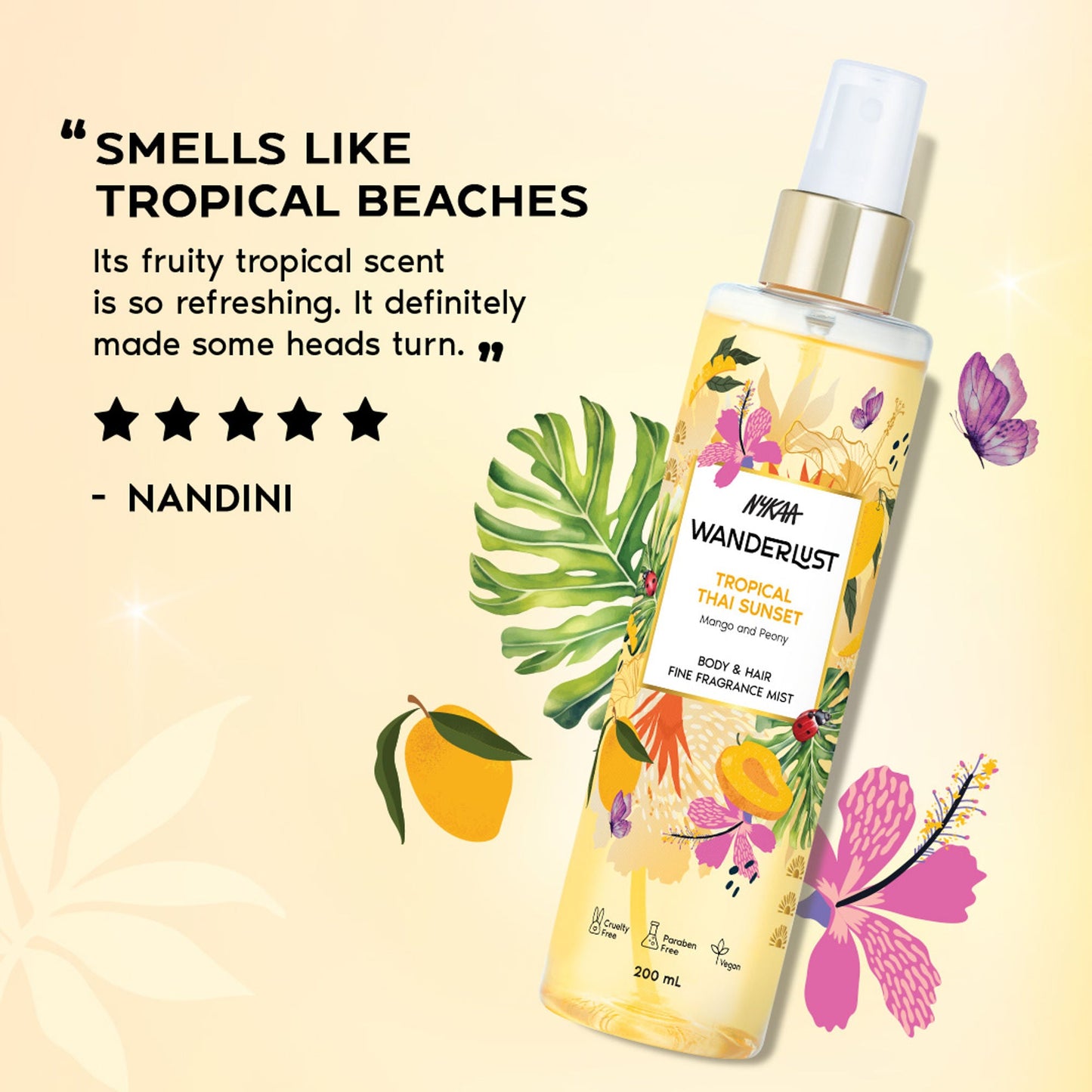 Wanderlust Fragrance Mist For Her - Tropical Thai Sunset