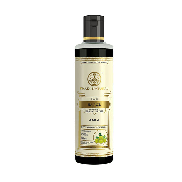 Khadi Natural Pure Amla Herbal Hair Oil - 210 ml