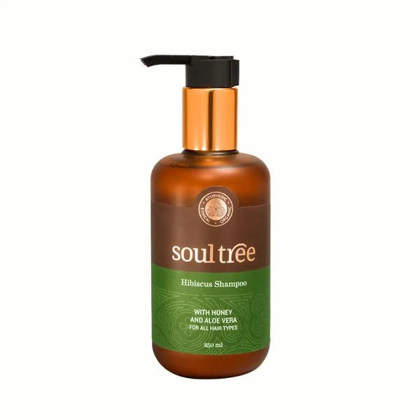 SoulTree Hibiscus Shampoo With Honey And Aloe Vera - 250 ml