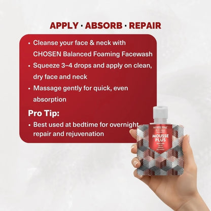Chosen White Pine Mousse Plus Face Serum