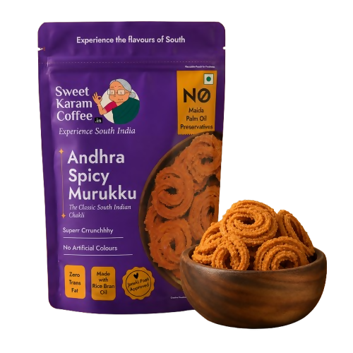 Sweet Karam Coffee Andhra Spicy Murukku