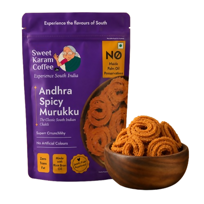 Sweet Karam Coffee Andhra Spicy Murukku