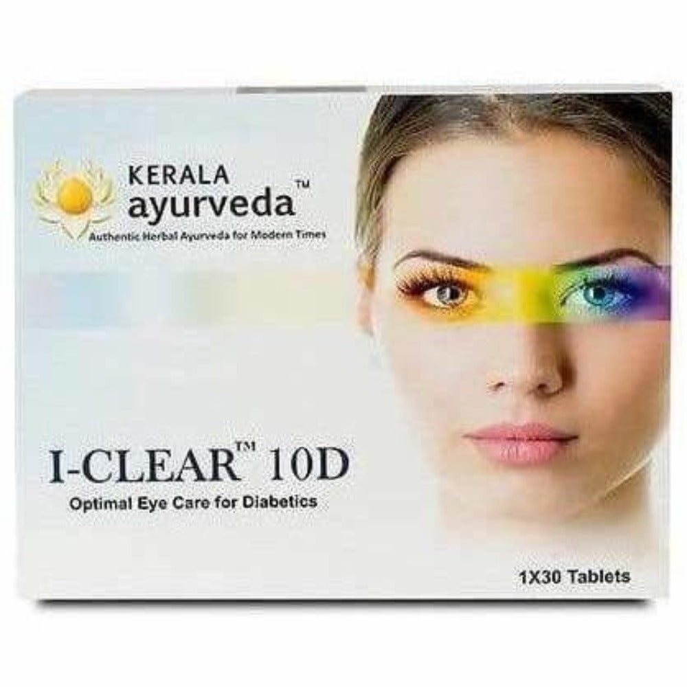 Kerala Ayurveda Clear 10D Herbal Wellness Tablets – 30 Tabs