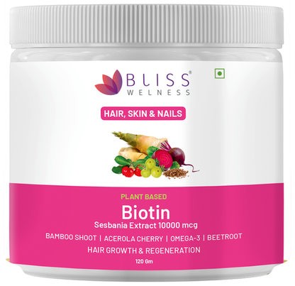 Bliss Welness Biotin Powder