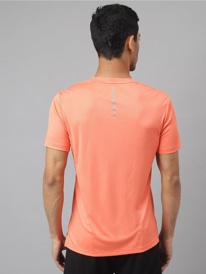 Alcis Round Neck Slim Fit Anti-Static T-Shirt
