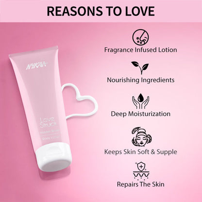 Nykaa Love Struck Body Lotion - Hidden Blush
