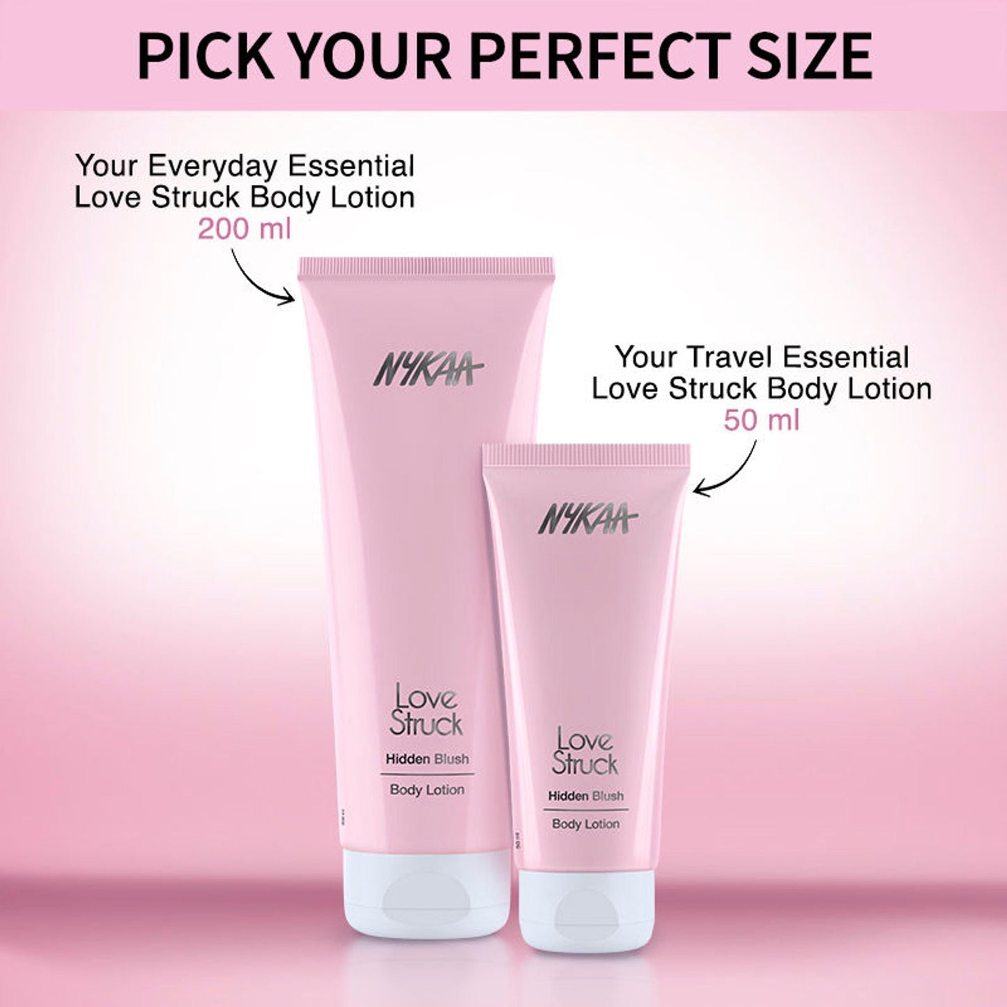Nykaa Love Struck Body Lotion - Hidden Blush