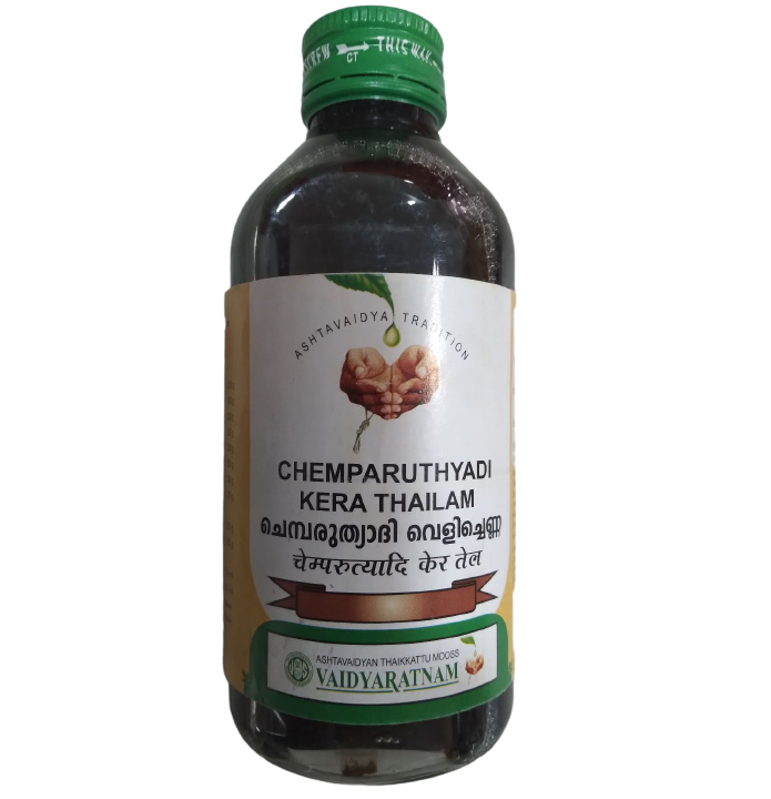 Vaidyaratnam Chemparuthyadi Coconut Oil - 200 ml