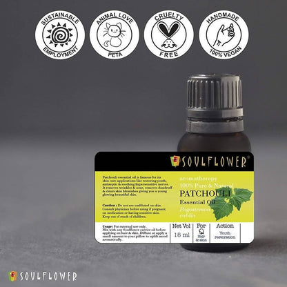 Soulflower Patchouli Essential Oil