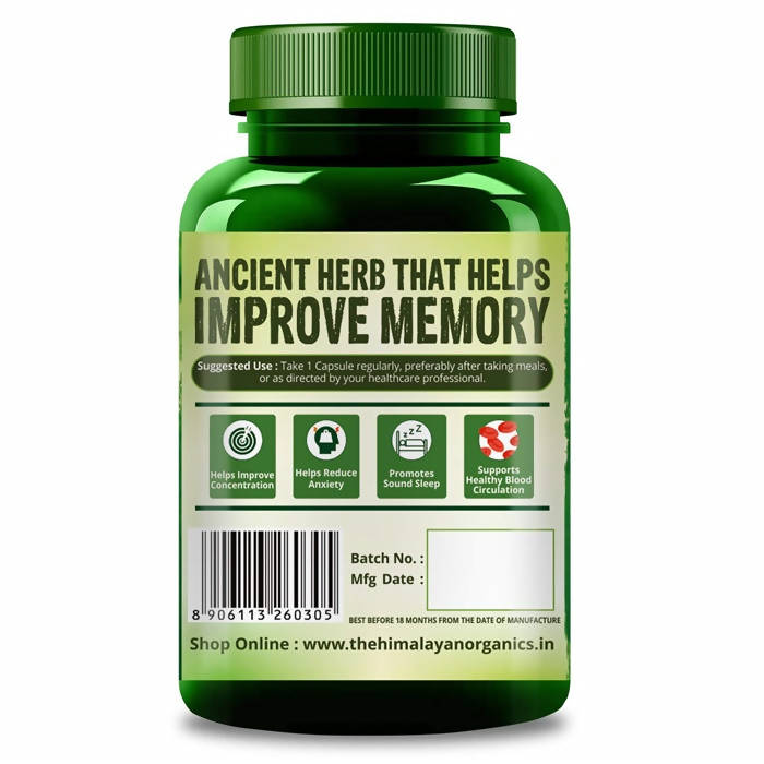 Himalayan Organics Ginkgo Biloba - 60 tabs