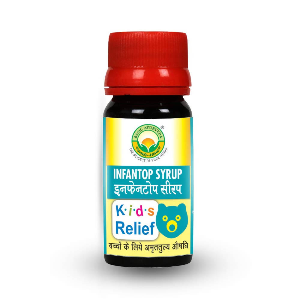 Basic Ayurveda Infantop Syrup Kids Relief - 30 ml