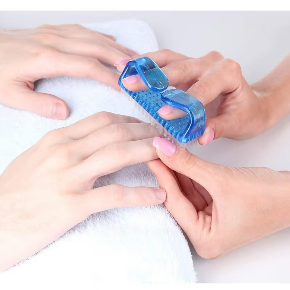 Bronson Professional Handle Grip Nail Brush Fingernail Pedicure Scrub Foot Brush