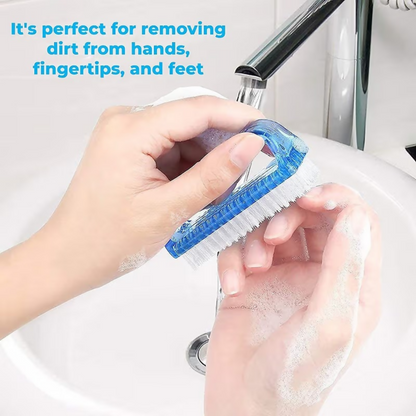 Bronson Professional Handle Grip Nail Brush Fingernail Pedicure Scrub Foot Brush