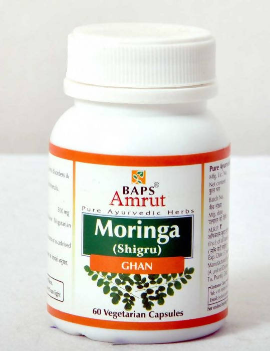 Baps Amrut Moringa Ghan Capsule - 60 tabs