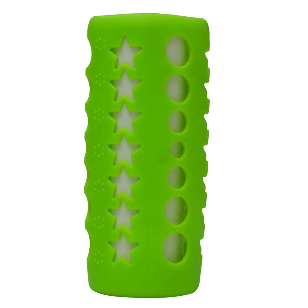 Safe-O-Kid Silicone Baby Feeding Bottle Cover Cum Sleeve for Insulated Protection 250mL- Green