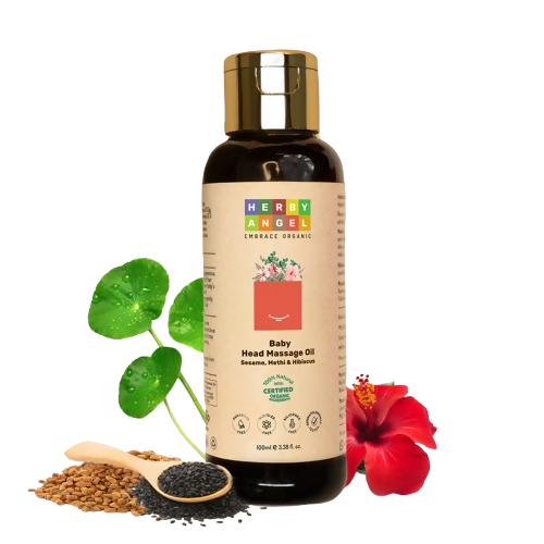 Herby Angel Head Massage Oil for Babies and Kids
