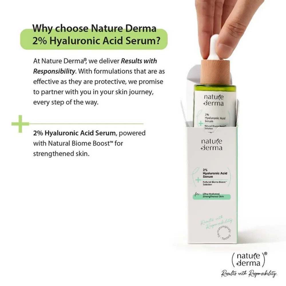 Nature Derma 2% Hyaluronic Acid Serum -30 ml