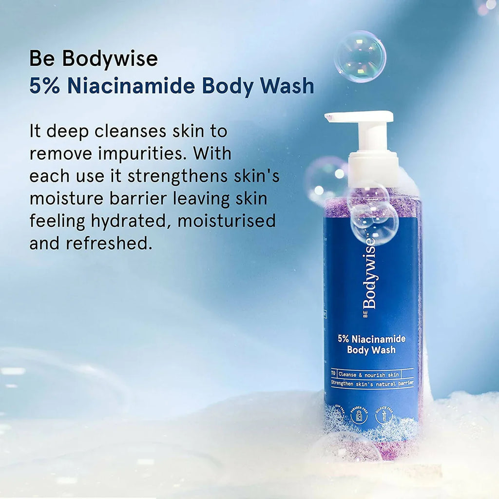 BeBodywise 5% Niacinamide Body Wash -250 ml