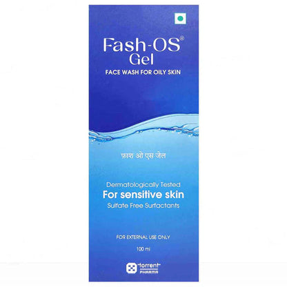 Torrent Pharma Fash OS Purifying Gel Face Wash/Prevents Pimples - 100 ml