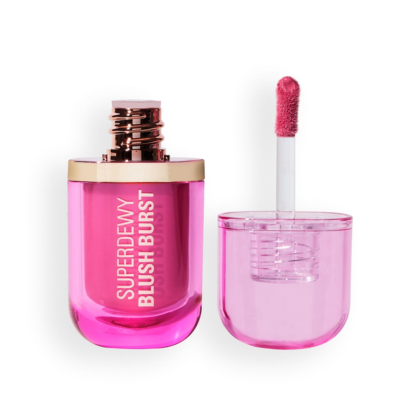 Makeup Revolution Superdewy Liquid Blush Burst - Bubblegum Burst Pink